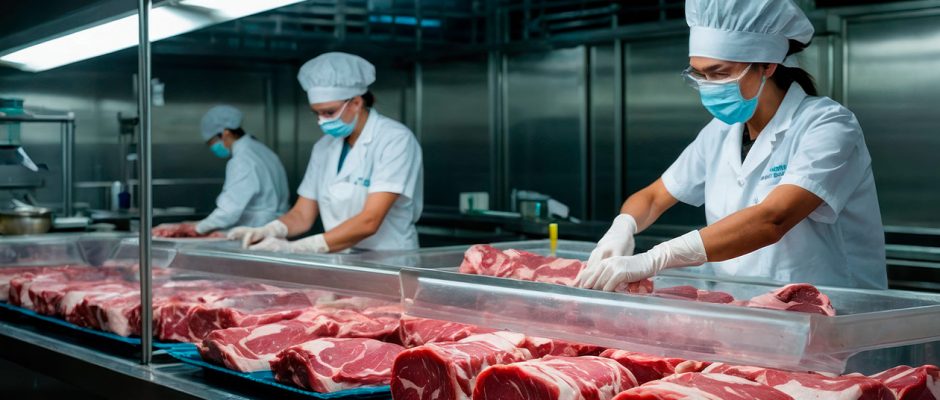 Segurança alimentar no açougue