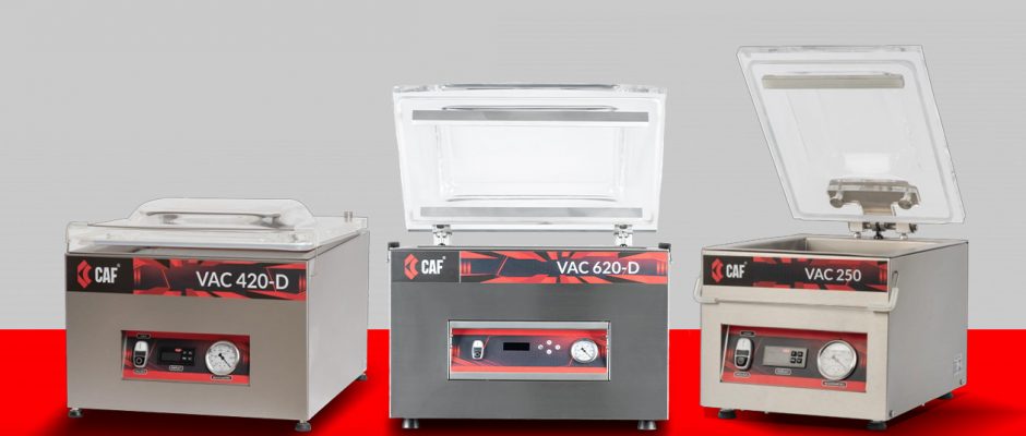 Limpeza das seladoras a vacuo CAF