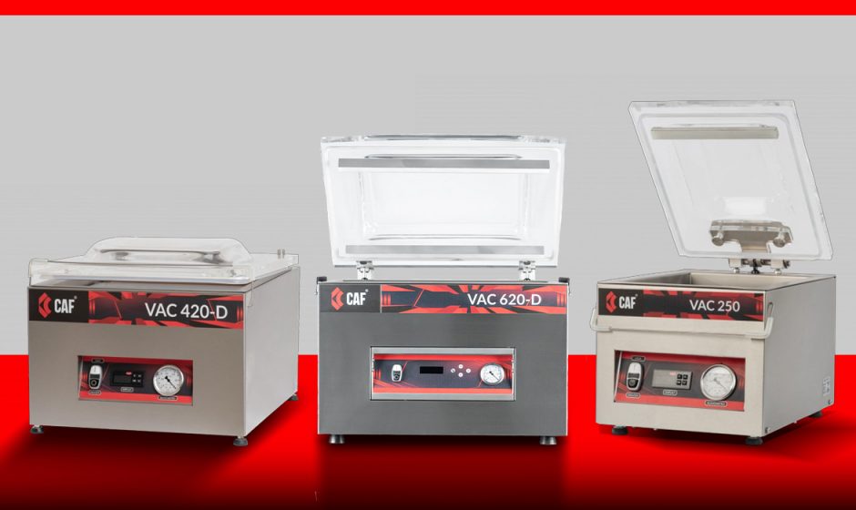 Limpeza das seladoras a vacuo CAF