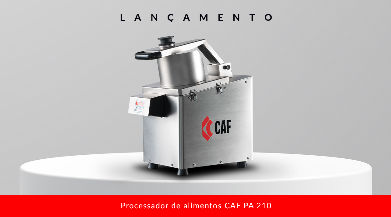 Processador de alimentos profissional: conheça o CAF PA 210