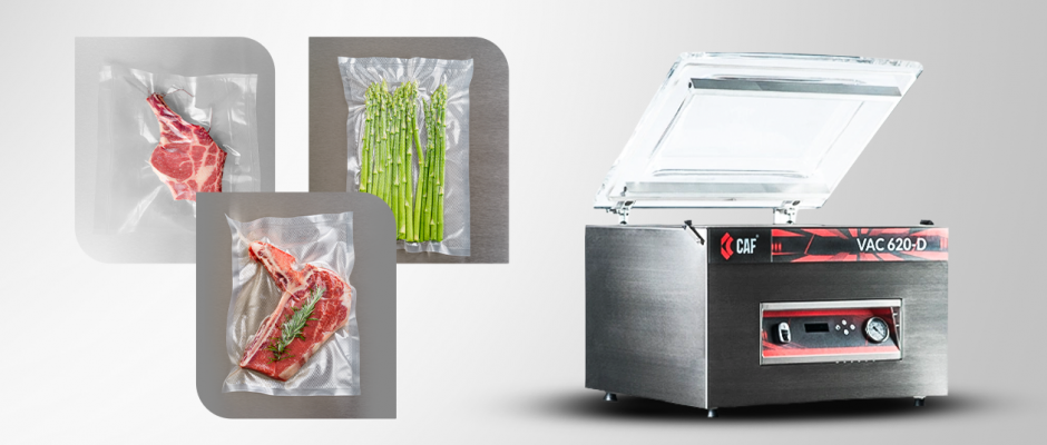 Seladora CAF VAC 620-D: Potência e segurança alimentar