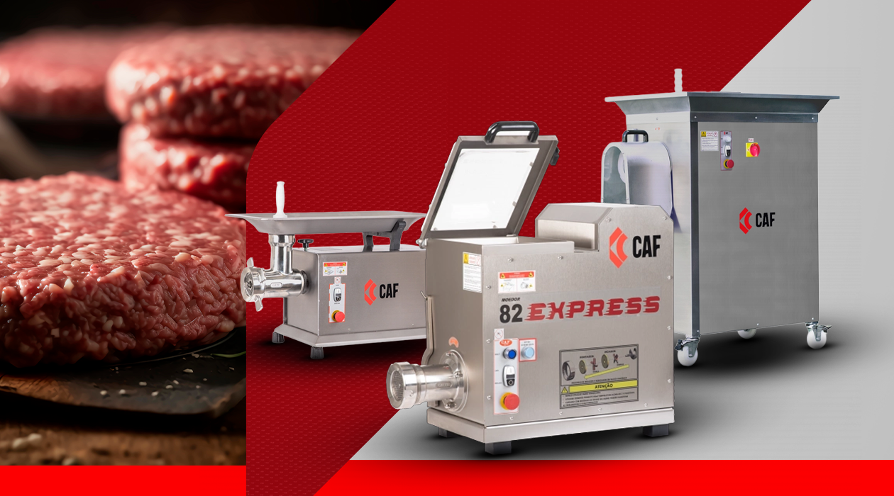 Qual é a melhor máquina para preparar o blend de hambúrguer?